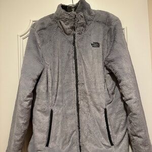 The North Face Gray Teddy Jacket